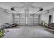 Spacious two-car garage with ample room for storage and vehicles at 2876 Rivertowne Pkwy, Mount Pleasant, SC 29466