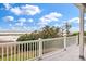 Enjoy the waterfront view from this home's private outdoor balcony at 4935 Sound View Dr, Mount Pleasant, SC 29466