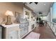 Well-equipped outdoor kitchen with stainless steel grill and ample counter space at 4935 Sound View Dr, Mount Pleasant, SC 29466