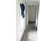 Hallway with wood floors and white walls at 5056 Butler St, North Charleston, SC 29406