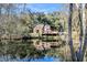 Charming home reflects on the water, surrounded by trees at 5219 Maybank Hwy, Wadmalaw Island, SC 29487