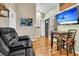 Inviting living space with comfortable seating and a view of the entryway at 5219 Maybank Hwy, Wadmalaw Island, SC 29487