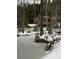 Cozy cabin in a snowy landscape, creating a serene winter scene at 5219 Maybank Hwy, Wadmalaw Island, SC 29487