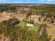 Overhead view showcasing home and its large yard with mature trees, providing a sense of privacy and seclusion at 835 Gross Ave, Moncks Corner, SC 29461