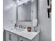 Clean bathroom featuring a vanity with a mirror, good lighting, and ample counter space at 87 Ashley Hall Plantation Rd # 108, Charleston, SC 29407