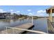 Dock with water views, featuring a small dock and waterfront property at 1042 Chambers Ln, Mount Pleasant, SC 29464