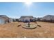 Expansive backyard with a gazebo, fountain feature, and plenty of open space at 121 Lakelyn Rd, Moncks Corner, SC 29461