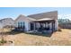 Backyard features a beautiful gazebo and patio area at 121 Lakelyn Rd, Moncks Corner, SC 29461