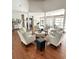 Spacious lobby with ample seating and hardwood floors at 1310 Basildon Rd # 1310, Mount Pleasant, SC 29466