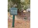Sign for The Battery at Park West Boat Storage in a wooded area at 1310 Basildon Rd # 1310, Mount Pleasant, SC 29466