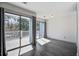 Balcony with sliding glass doors and wooded view at 1714 Greystone Blvd # 47, Mount Pleasant, SC 29464