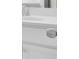Close-up of a bathroom with a clean white countertop and classic fixtures at 2021 Quiet Ibis Rd, Hanahan, SC 29410