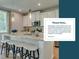 Kitchen featuring a bar island with white cabinets, stainless steel appliances and granite countertops at 2021 Quiet Ibis Rd, Hanahan, SC 29410