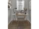 Office featuring light wooden chair, white table desk, and window overlooking neighborhood at 2021 Quiet Ibis Rd, Hanahan, SC 29410
