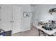 Functional bedroom includes a closet, neutral walls, and a tidy space, ideal for focused activities or relaxation at 2322 Watchtower Ln, Charleston, SC 29414