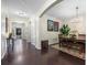 Inviting dining area with dark wood floors and an open layout at 240 Gazania Way, Charleston, SC 29414