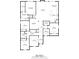 Detailed floor plan showcasing the layout of the home and room dimensions at 240 Gazania Way, Charleston, SC 29414