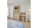 Bright bedroom featuring a decorative hutch, chair, and attractive design at 2710 Laroche St, Edisto Beach, SC 29438