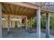 A house with an open, covered underside with multiple doors for access and storage at 2710 Laroche St, Edisto Beach, SC 29438