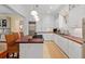 Spacious white kitchen with wood countertops, stainless steel appliances, and ample cabinet space at 2863 Jasper Blvd, Sullivans Island, SC 29482