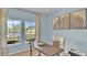 Well-lit office space with two large windows offering a pleasant view at 334 Pine Crest View Dr, Summerville, SC 29486