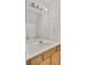 Well-lit bathroom with large vanity mirror, modern fixtures, and ample counter space at 402 Andrea Ln, Hanahan, SC 29410