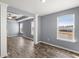 Spacious room features vinyl floors and natural light at 415 Ribiero Dr, Summerville, SC 29486