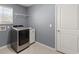 A laundry room with a stainless steel washing machine at 415 Ribiero Dr, Summerville, SC 29486