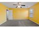 A bedroom with two windows and a ceiling fan at 4788 Porter Dr, North Charleston, SC 29420