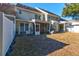 This townhome features a private backyard with a screened in porch perfect for outdoor living at 546 Tayrn Dr, Charleston, SC 29492