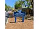 A Welcome to Creekside Park at Steward Street sign adds charm to this beautiful neighborhood in Hanahan, South Carolina at 5911 Steward St # 7, Hanahan, SC 29410