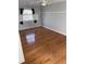 Bedroom showcases hardwood floors, a window with stylish shutters, and neutral color scheme at 604 Ventura Pl, Mount Pleasant, SC 29464