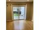 Bright living room featuring bamboo flooring, sliding glass doors and natural light at 604 Ventura Pl, Mount Pleasant, SC 29464
