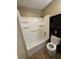 Bathroom featuring tub, shower, and updated vanity at 6983 Vista Ct, North Charleston, SC 29406