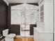 Elegant bathroom with a glass shower, soaking tub, and white cabinetry at 935 Royall Ave, Mount Pleasant, SC 29464