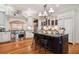 Spacious kitchen featuring a center island, stainless steel appliances, and custom cabinetry at 935 Royall Ave, Mount Pleasant, SC 29464