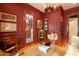Charming sitting room with elegant decor, a patterned sofa, and ample natural light at 935 Royall Ave, Mount Pleasant, SC 29464
