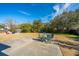 Spacious backyard with a concrete patio and outdoor seating area at 101 Back Creek Ct, Summerville, SC 29485