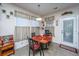 Bright breakfast nook with a cozy table set, natural light, and a view of the outdoors at 101 Back Creek Ct, Summerville, SC 29485