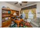 Cozy home office featuring built-in shelving and comfortable seating at 101 Back Creek Ct, Summerville, SC 29485