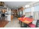 Modern kitchen features stainless steel appliances and a breakfast nook with a view of the backyard at 101 Back Creek Ct, Summerville, SC 29485