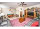 Comfortable living room with plush couches, pool table, and ample natural light at 101 Back Creek Ct, Summerville, SC 29485