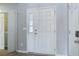 Bright foyer featuring tile flooring and neutral paint at 109 Charlesfort Way, Moncks Corner, SC 29461