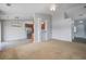 Open concept living area with view of kitchen and dining at 109 Charlesfort Way, Moncks Corner, SC 29461