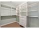 The organized walk-in closet includes shelving and drawers for ample storage space at 1217 Bamboo Dr, Charleston, SC 29407