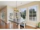 Dining area with natural light boasts beautiful windows and view to the exterior at 1217 Bamboo Dr, Charleston, SC 29407