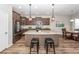 Beautiful kitchen with stainless steel appliances, granite counters, and center island at 123 Lakelyn Rd, Moncks Corner, SC 29461
