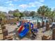 Well-equipped playground with slides, climbing structures, and safe play areas at 1249 Waterfront Dr, Mount Pleasant, SC 29464