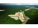 Aerial view showcasing planned development of community at 127 Lilac Grove Way, Summerville, SC 29486