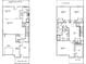 Detailed floor plan showcasing the layout of the home's two stories at 127 Lilac Grove Way, Summerville, SC 29486
